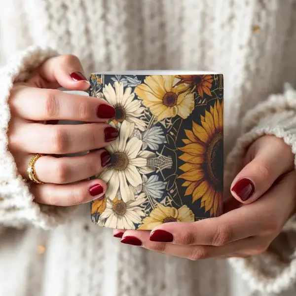 Sunflower Coffee Mug - Brighten Your Mornings