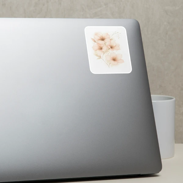 Dusty Rose - Soft Pink Sticker