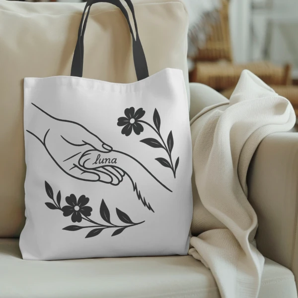 Custom Cat Tote Bag - Unique Tote Bag